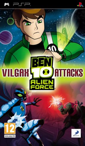 Copertina del gioco Ben 10: Alien Force: Vilgax Attacks per PlayStation PSP
