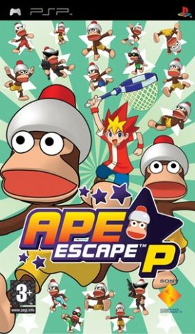 Copertina del gioco Ape Escape P per PlayStation PSP