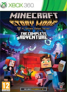 Copertina del gioco Minecraft: Story Mode per Xbox 360