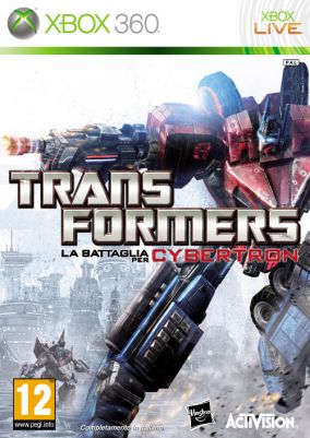 Copertina del gioco Transformers: War for Cybertron per Xbox 360