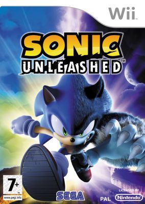Copertina del gioco Sonic Unleashed per Nintendo Wii