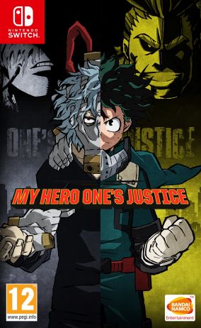 Copertina del gioco My Hero One's Justice per Nintendo Switch