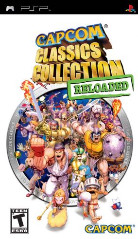 Copertina del gioco Capcom Classics Collection Reloaded per PlayStation PSP