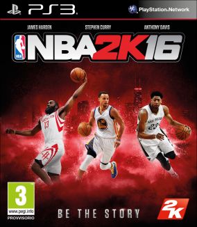 Copertina del gioco NBA 2K16 per PlayStation 3