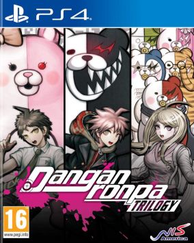 Copertina del gioco Danganronpa Trilogy per PlayStation 4