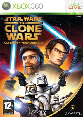Immagine della copertina del gioco Star Wars The Clone Wars: Gli Eroi della Repubblica per Xbox 360