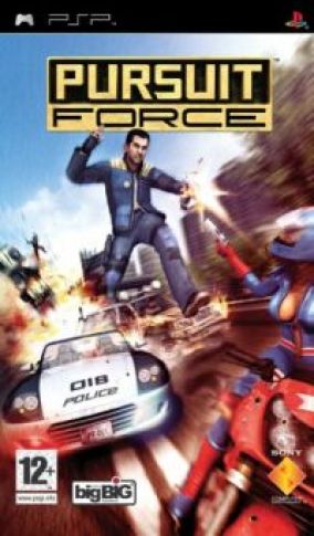 Copertina del gioco Pursuit Force per PlayStation PSP