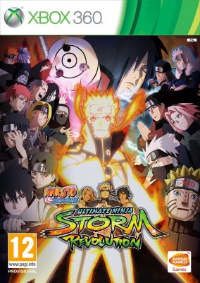 Copertina del gioco Naruto Shippuden: Ultimate Ninja Storm Revolution per Xbox 360