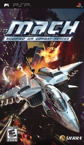 Immagine della copertina del gioco M.A.C.H: Modified Air Combat Heroes per PlayStation PSP