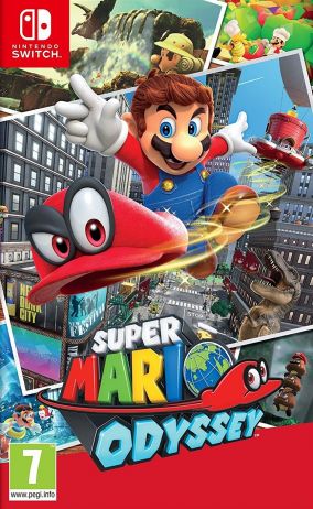 Copertina del gioco Super Mario Odyssey per Nintendo Switch