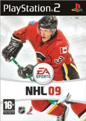 Immagine della copertina del gioco NHL 09 per PlayStation 2