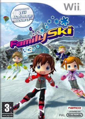 Immagine della copertina del gioco Family Ski per Nintendo Wii