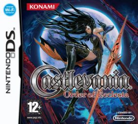 Immagine della copertina del gioco Castlevania: Order of Ecclesia per Nintendo DS