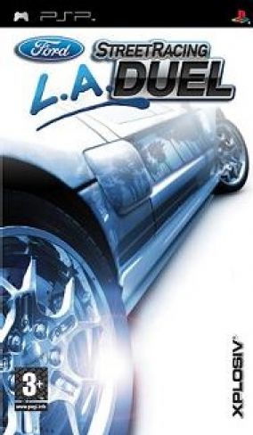 Copertina del gioco Ford Street Racing LA Duel per PlayStation PSP