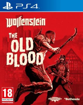 Copertina del gioco Wolfenstein: The Old Blood per PlayStation 4
