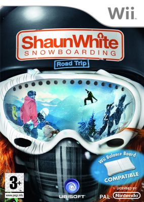 Copertina del gioco Shaun White Snowboarding: Road Trip per Nintendo Wii