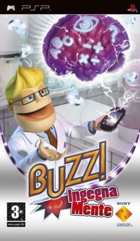 Immagine della copertina del gioco Buzz! IngegnaMente per PlayStation PSP