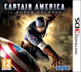 Copertina del gioco Captain America: Il Super Soldato per Nintendo 3DS