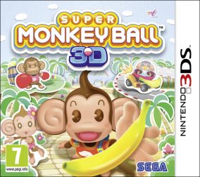 Copertina del gioco Super Monkey Ball 3D per Nintendo 3DS
