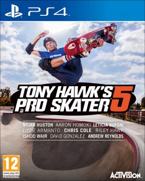 Copertina del gioco Tony Hawk's Pro Skater 5 per PlayStation 4