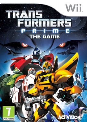 Copertina del gioco Transformers Prime per Nintendo Wii