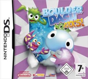 Immagine della copertina del gioco Boulder Dash: Rocks! per Nintendo DS