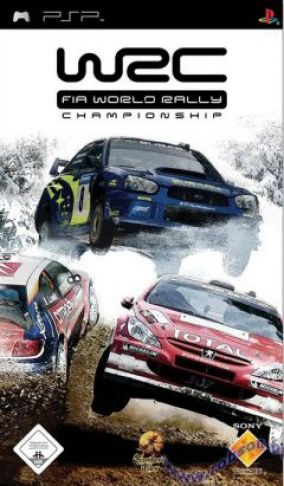 Copertina del gioco WRC World Rally Championship per PlayStation PSP