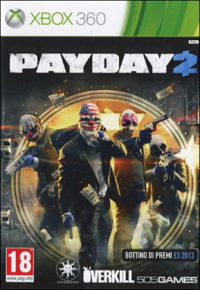 Copertina del gioco Payday 2 per Xbox 360