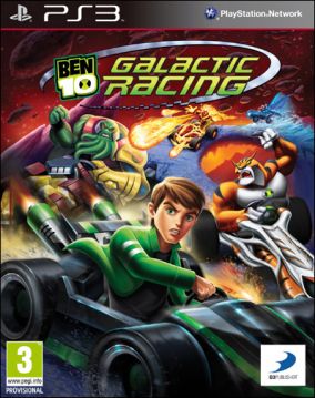 Immagine della copertina del gioco Ben 10: Galactic Racing per PlayStation 3