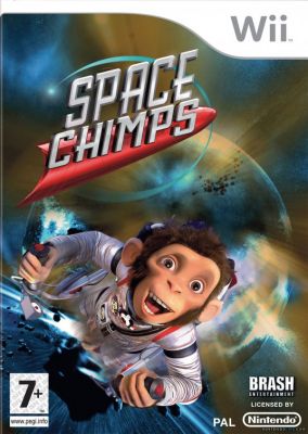 Copertina del gioco Space Chimps: Scimmie nello Spazio per Nintendo Wii