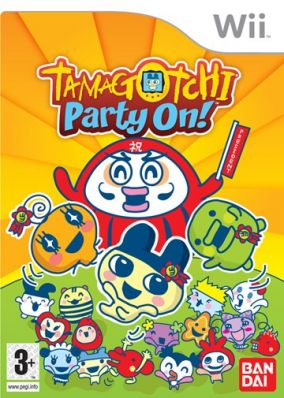 Immagine della copertina del gioco Tamagotchi: Party On! per Nintendo Wii