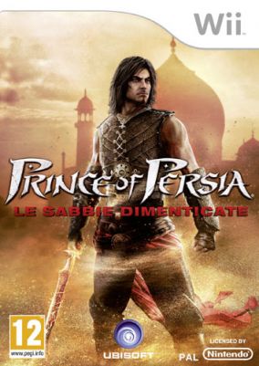 Copertina del gioco Prince of Persia Le Sabbie Dimenticate per Nintendo Wii