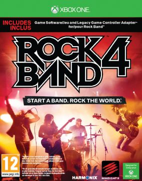 Immagine della copertina del gioco Rock Band 4 per Xbox One