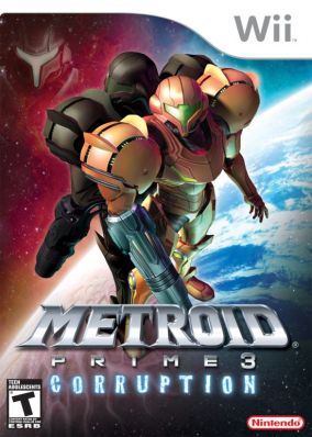 Copertina del gioco Metroid Prime 3 Corruption per Nintendo Wii