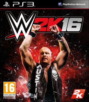 Copertina del gioco WWE 2K16 per PlayStation 3