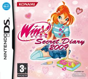 Immagine della copertina del gioco Winx Club: Secret Diary 2009 per Nintendo DS