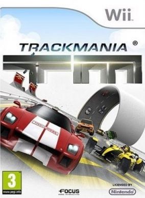 Immagine della copertina del gioco TrackMania Wii per Nintendo Wii