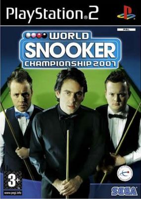 Copertina del gioco World Snooker Championship 2007 per PlayStation 2