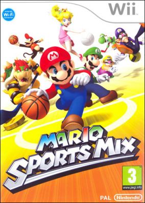 Immagine della copertina del gioco Mario Sports Mix per Nintendo Wii