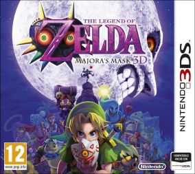 Copertina del gioco The Legend of Zelda: Majora's Mask 3D per Nintendo 3DS