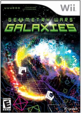 Copertina del gioco Geometry Wars: Galaxies per Nintendo Wii