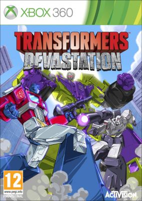Copertina del gioco Transformers: Devastation per Xbox 360