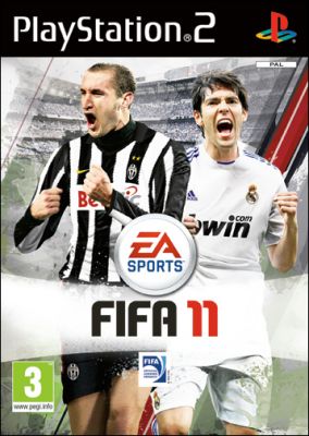 Immagine della copertina del gioco FIFA 11 per PlayStation 2