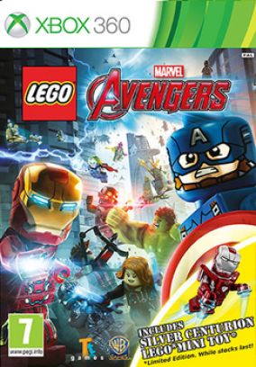 Immagine della copertina del gioco LEGO Marvel's Avengers per Xbox 360
