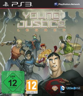 Immagine della copertina del gioco Young Justice: Legacy per PlayStation 3