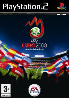 Immagine della copertina del gioco UEFA Euro 2008 per PlayStation 2
