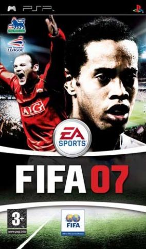 Immagine della copertina del gioco Fifa 07 per PlayStation PSP