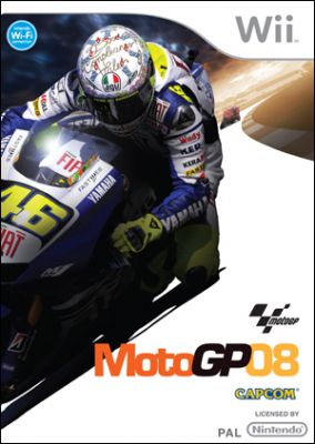 Immagine della copertina del gioco MotoGP 08 per Nintendo Wii