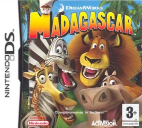 Copertina del gioco Madagascar per Nintendo DS
