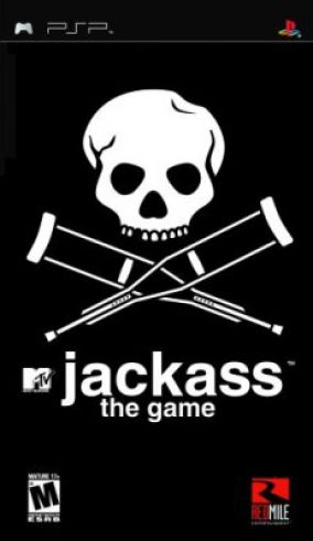 Immagine della copertina del gioco Jackass the Game per PlayStation PSP